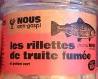 Les rillettes de truite fumee