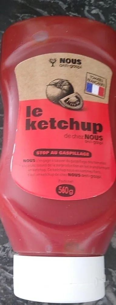 Le ketchup de chez nous anti-gaspi