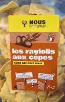 Raviolis aux cèpes