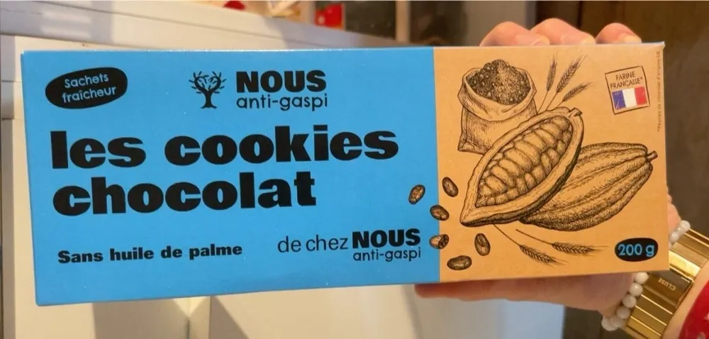 cookies chocolat