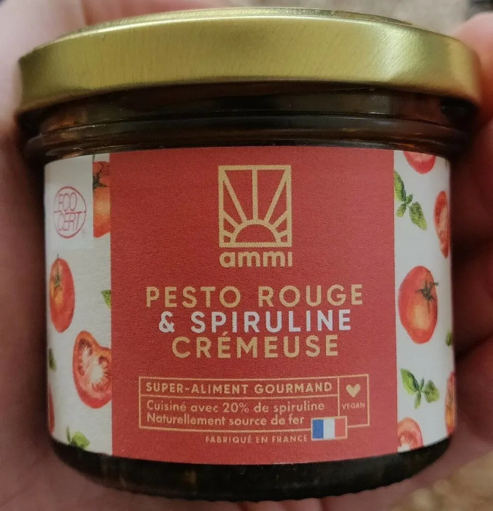 Pesto Rouge & Spiruline Crémeuse