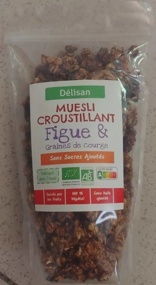 Muesli Croustillant Figue & Graines de Courge