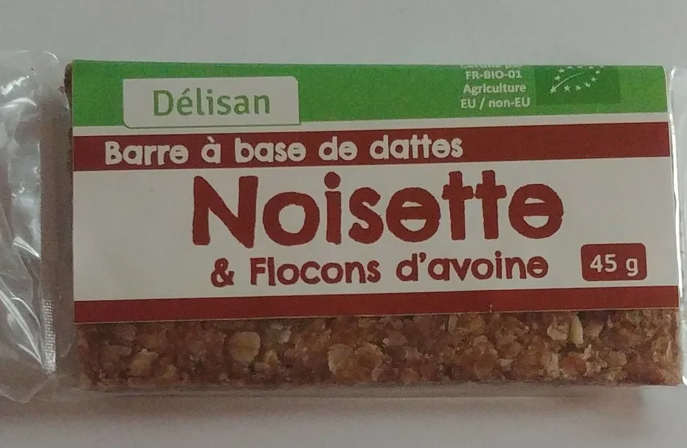 Dates Based Bar - Hazelnuts And Oat Flakes