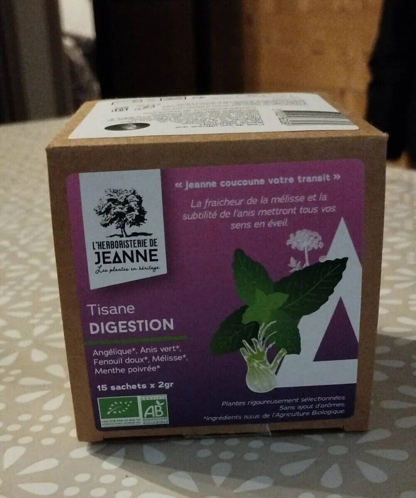 Tisane digestion