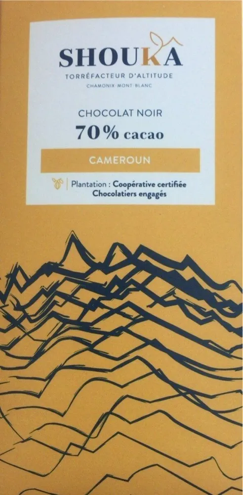 Chocolat 70% Cameroun