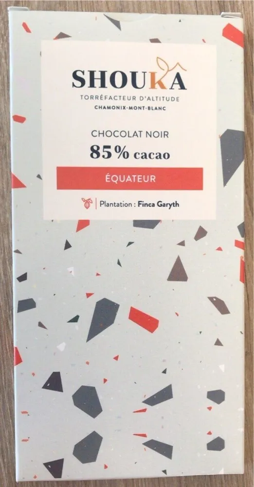 Chocolat Noir 85% Équateur