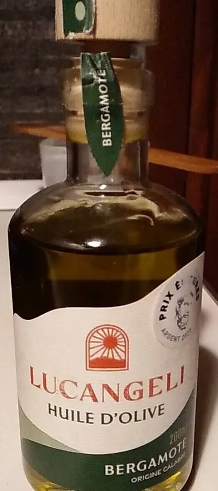 Huile d'olive bergamote