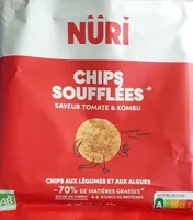 Chips Soufflées saveur Tomate et Kombu