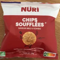 Chips soufflées saveur BBQ et Kombu
