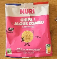 Chips à l'algue Kombu