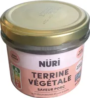 TERRINE VÉGÉTALE SAVEUR PORC