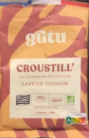CROUSTILL' DE LÉGUMINEUSES & DE SPIRULINE SAVEUR OIGNON