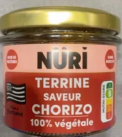 Nuri terrine saveur chorizo 100% vegetal