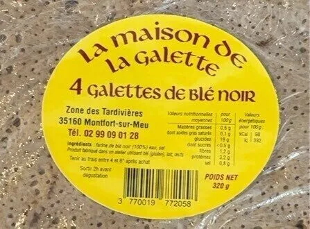 Galette de blé noir