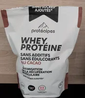 Protéines whey au cacao (sans sucres ajoutés)