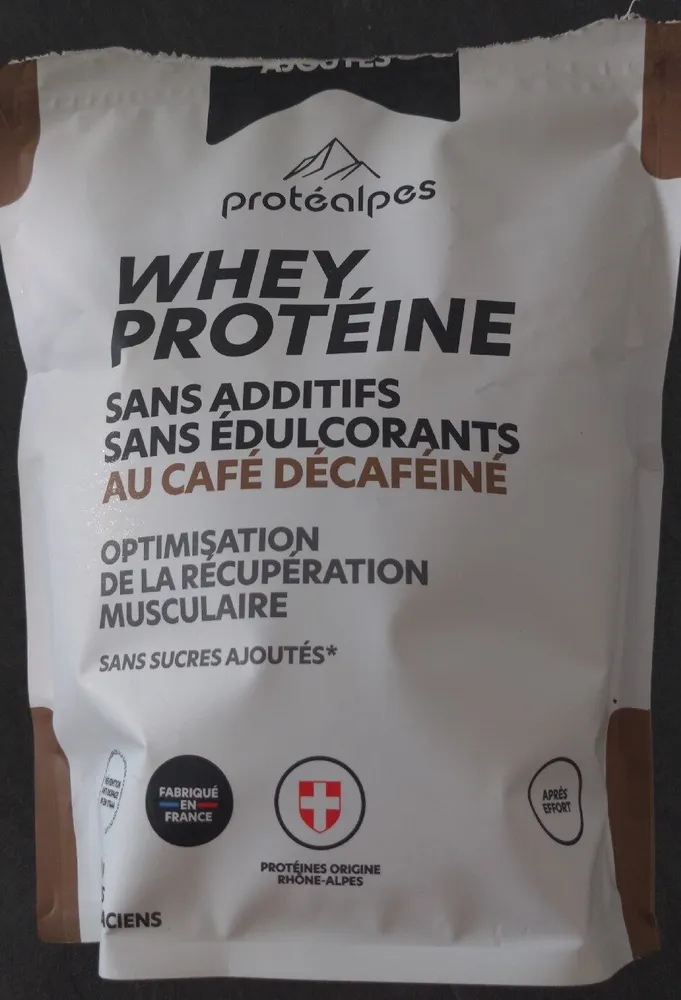 Whey Protéine (Café Décaféiné)