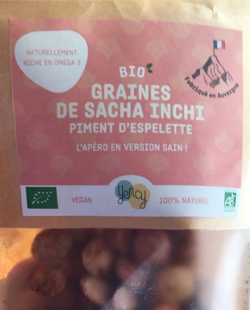 Graines de sacha inchi