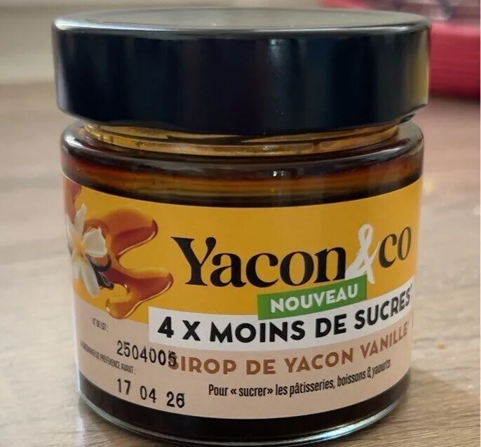 SIROP DE YACON VANILLE