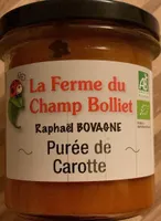 Purée de carotte