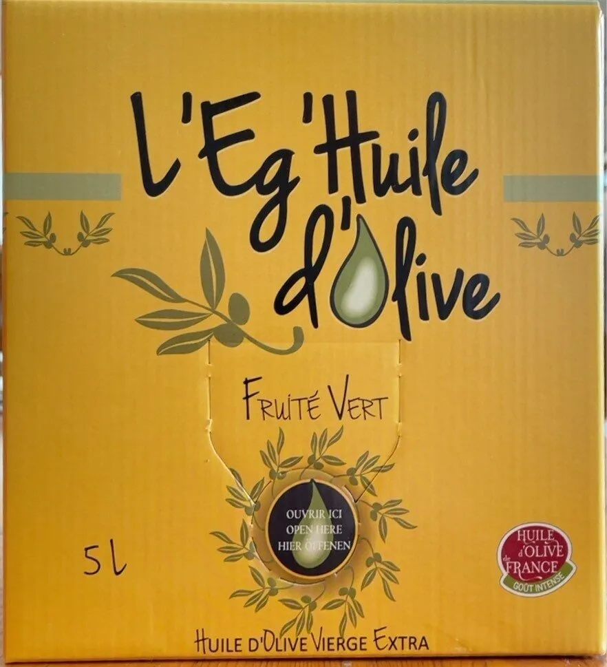 Huile d’olive fruité vert