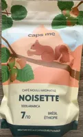 Café moulu aromatisé noisethe
