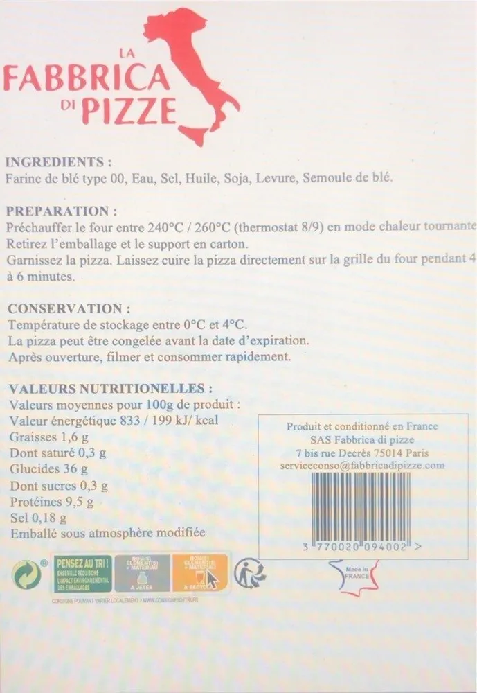 Pate a pizza