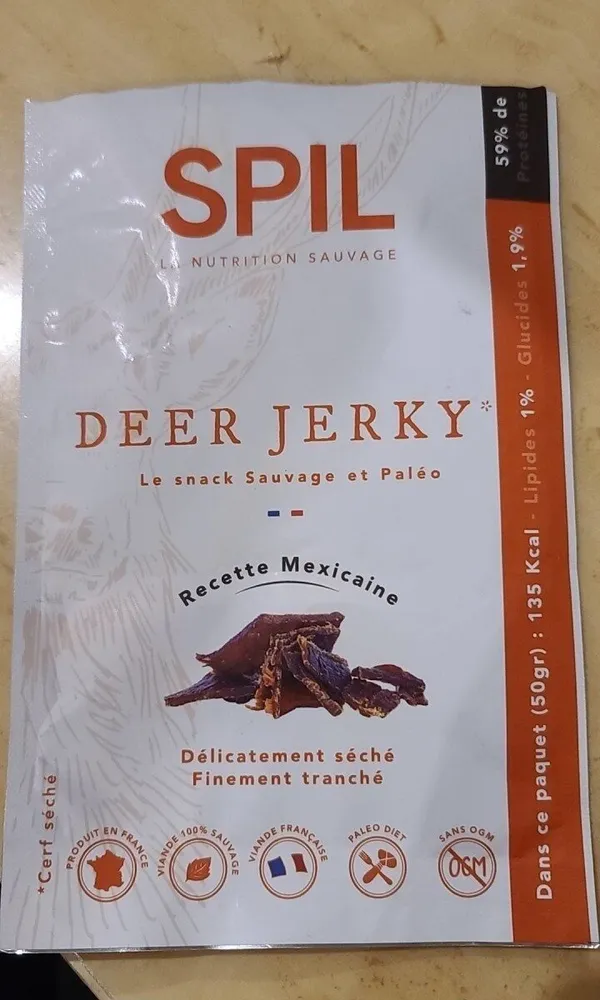 Spil deer jerky