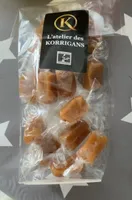 Caramels au beurre salé bio