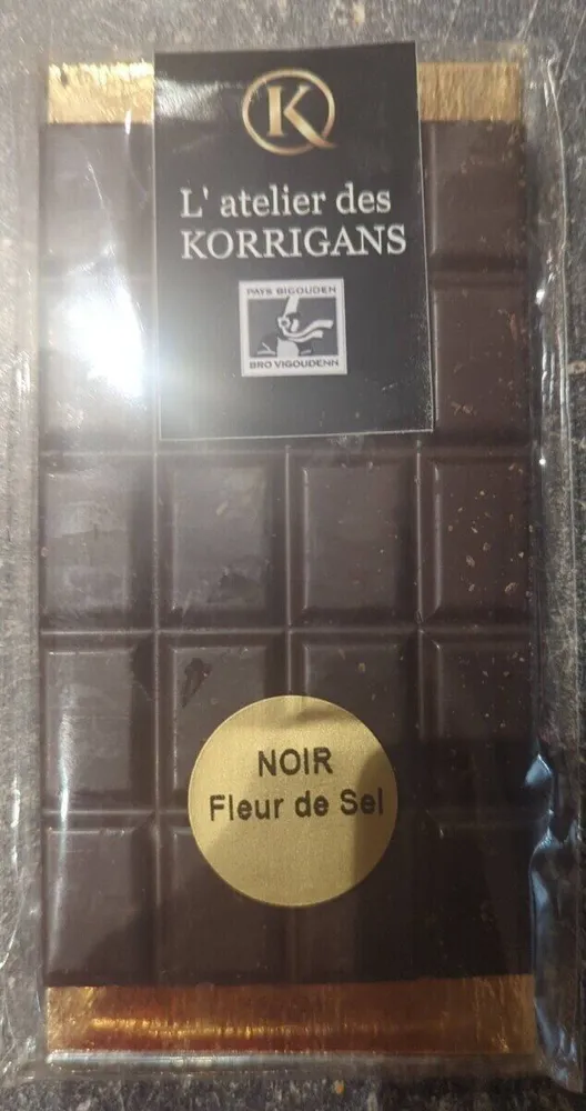Chocolat noir fleur de sel