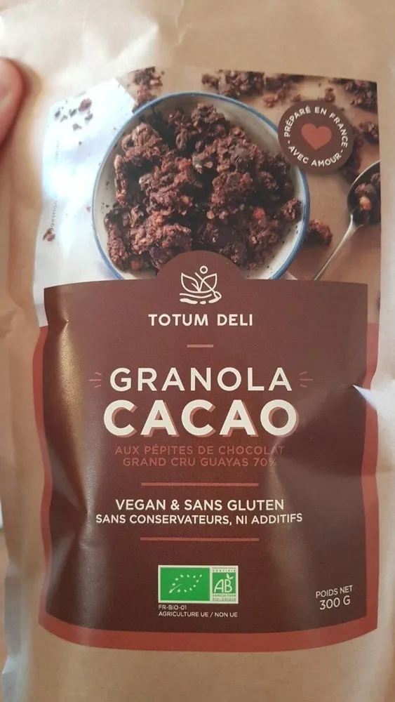 Granola cacao