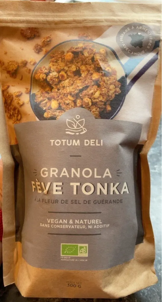 Granola Fève Tonka