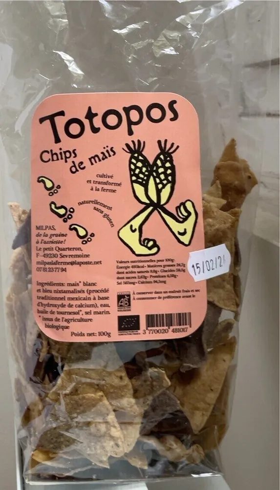 Chips de maïs