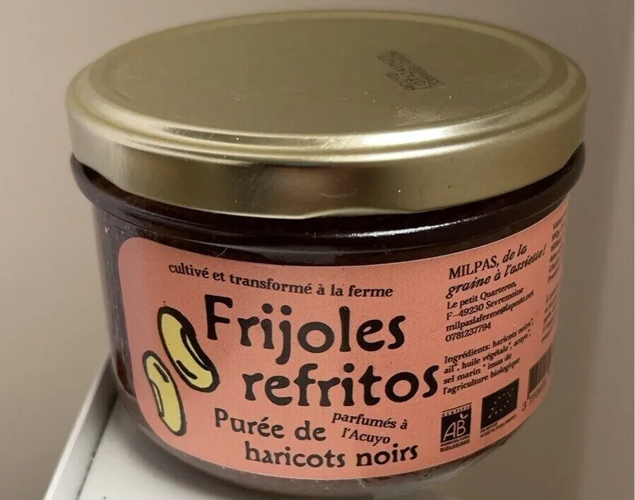 Purée de haricots noirs
