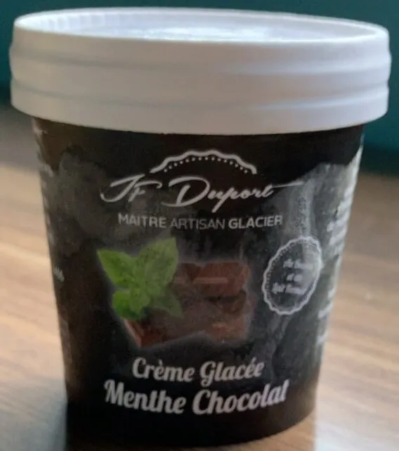 Crème glacée Menthe Chocolat