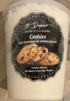 Crème glacée cookies