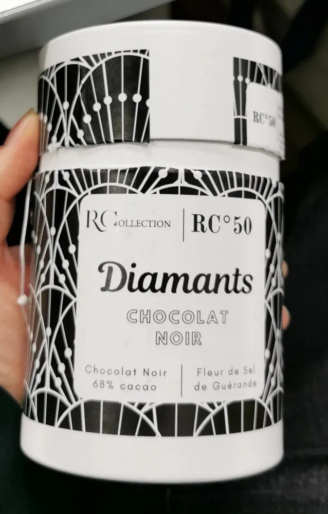Diamants chocolat noir
