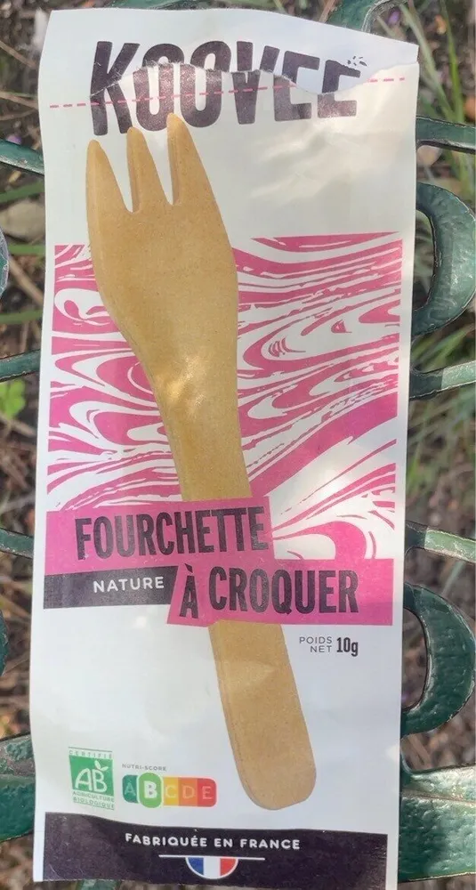 Fourchette à croquer, nature