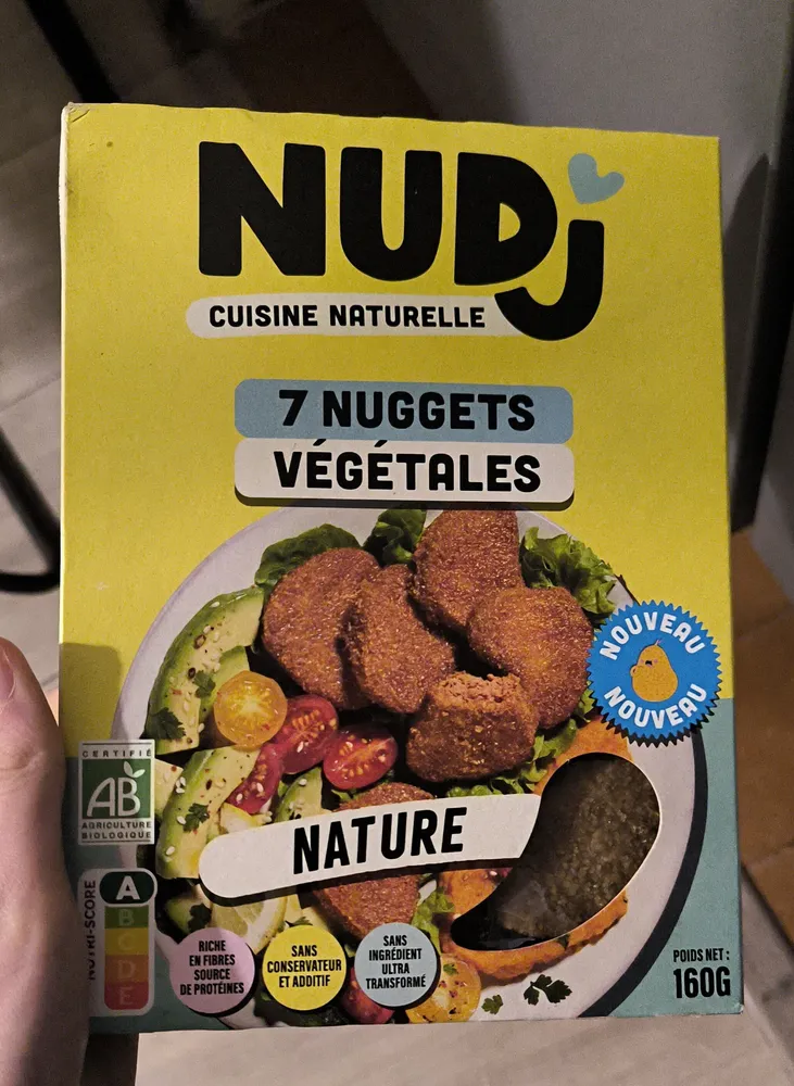 Nuggets végétales nature