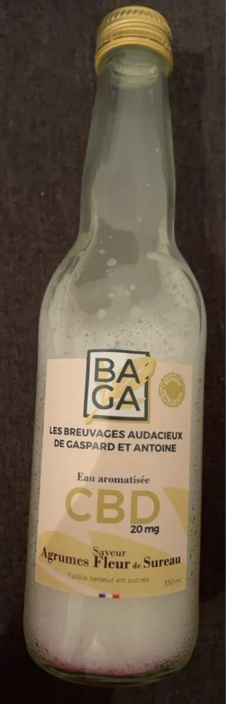 Baga saveur agrumes fleur de sureau