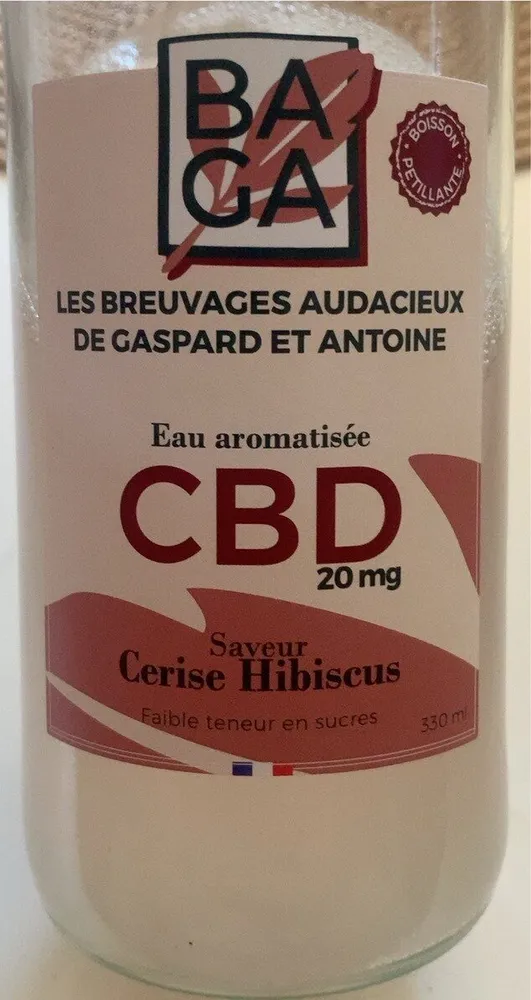 Eau aromatisée CBD