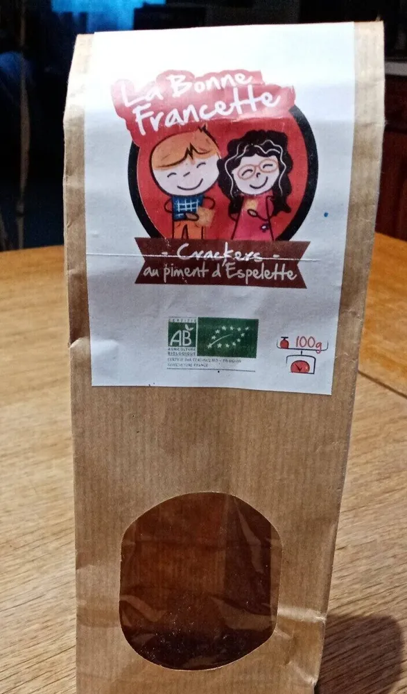 Cracker au piment d'Espelette