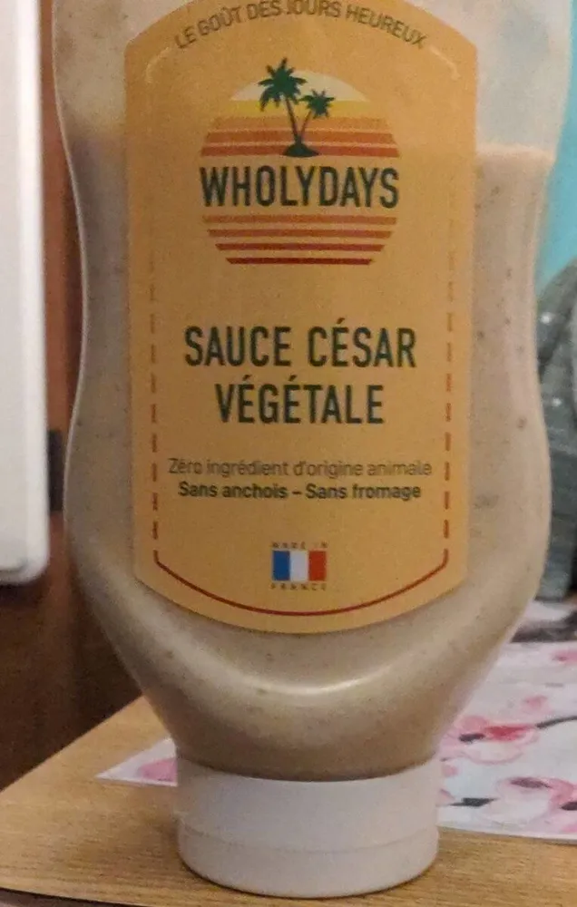 Sauce César végétale