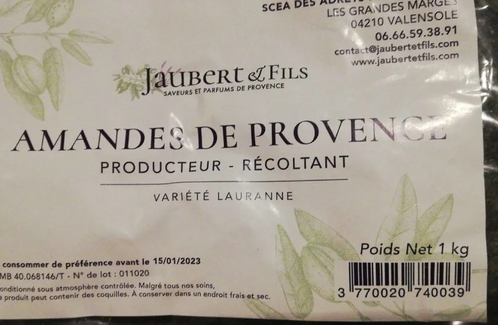 Amandes de Provence