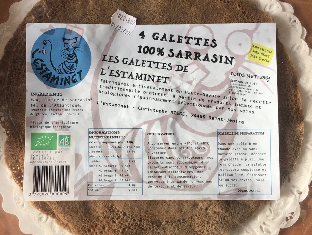 Les galettes de l’Estaminet