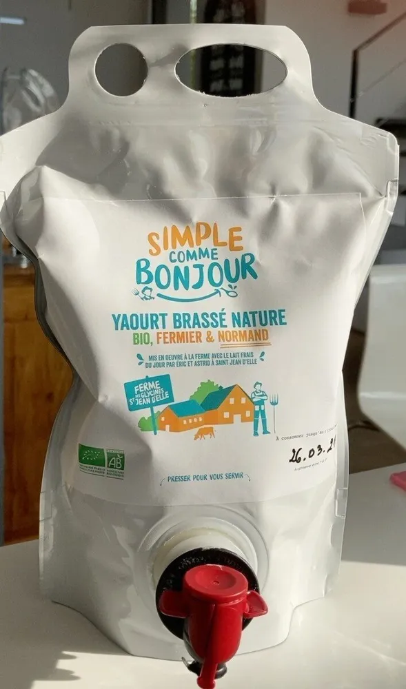Yaourt brasse nature 1,2kg