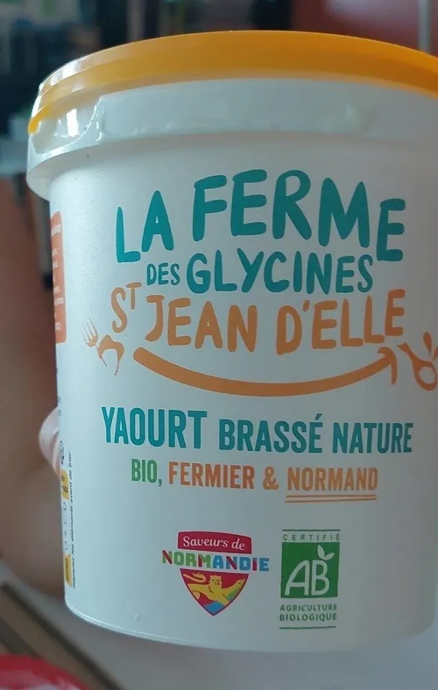Yaourt brasse nature bio fermier et normand