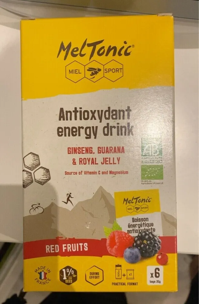 Antioxydant energy drink