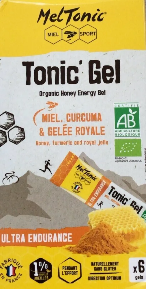 Tonic’ Gel Miel Curcuma & Gelée Royale