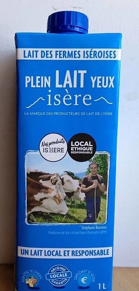 Plein lait yeux Isère