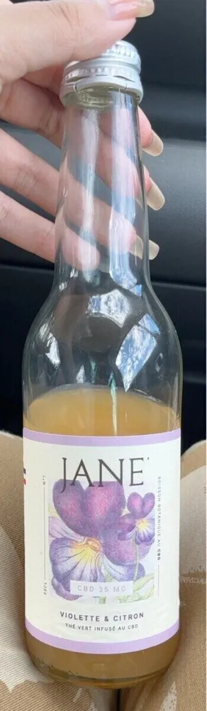 Boisson botanique au cbd